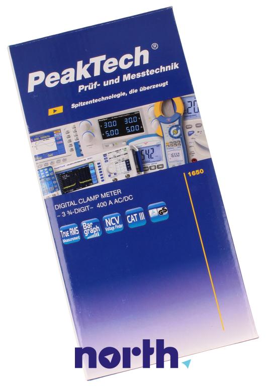 Miernik cęgowy Peaktech P1650,2