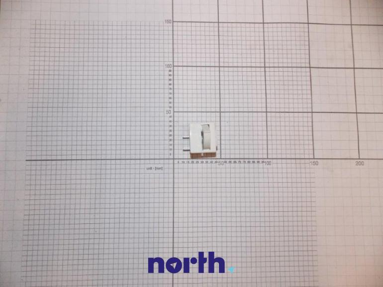 Magnetyczny wyłącznik światła na drzwi chłodziarki Amica 1019727,0