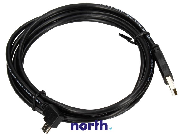 Kabel USB A 2.0 - USB B 2.0 mini 2m,0