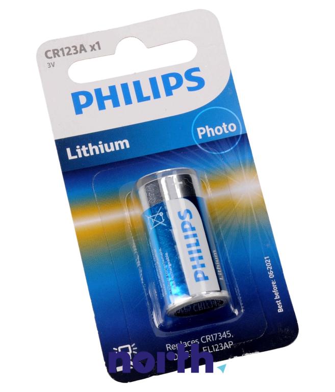 Bateria litowa CR123A Philips (1szt.),0