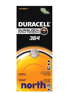 Bateria srebrowa V364 Duracell (1szt.),0