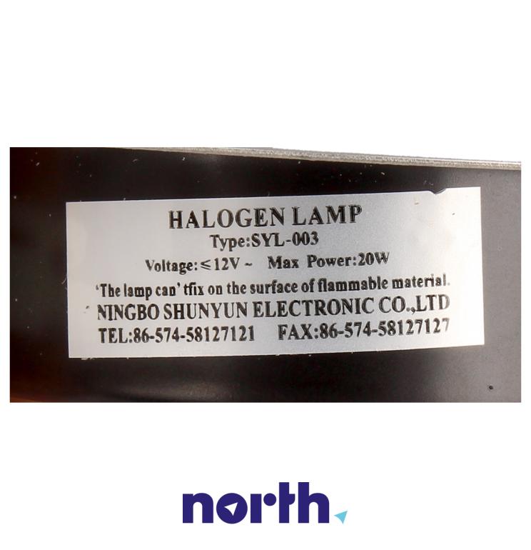 Lampa halogenowa do okapu SIDEPAR 22070040,4