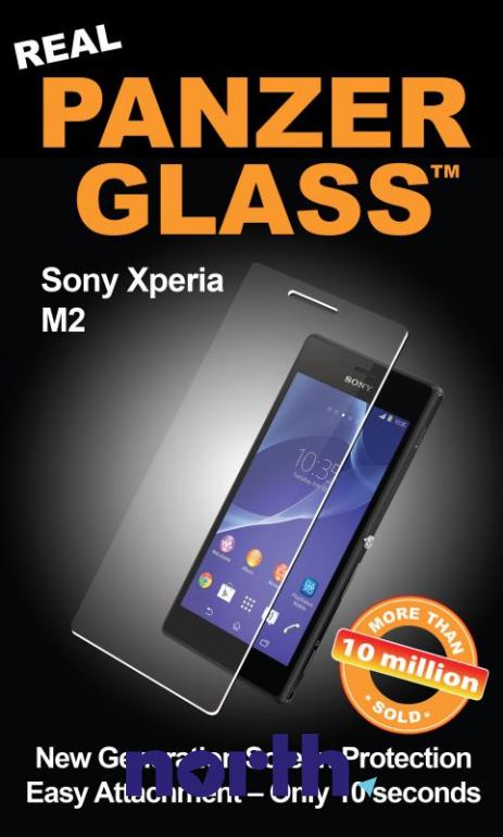 Szkło hartowane Panzer Glass na wyświetlacz do smartfona Sony Xperia M2 1104,0