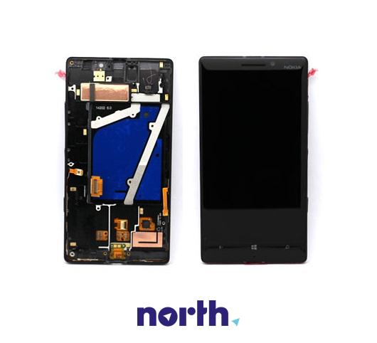 Wyświetlacz LCD w obudowie do smartfona Nokia 00812K9,1