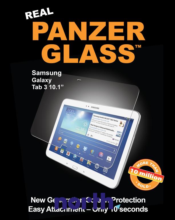 Szkło hartowane Panzer Glass wyświetlacza 10.1" do tabletu Samsung Galaxy 1067,0