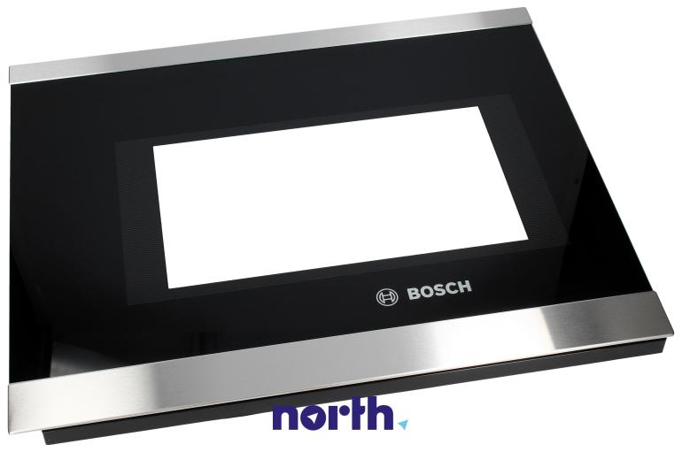 Szyba zewnętrzna drzwiczek do mikrofalówki Bosch 11001980,0