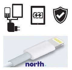 Ładowarka sieciowa z kablem lightning i 2 gniazdami USB do smartfona Apple DLP2207V/12 DLP2207V12,1