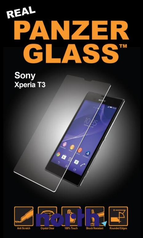 Szkło hartowane Panzer Glass na wyświetlacz do smartfona Sony Xperia T3 1107,0