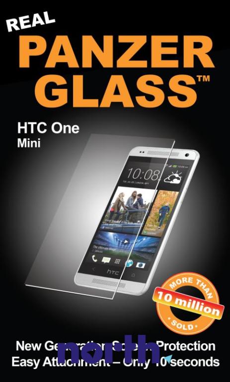 Szkło hartowane Panzer Glass na wyświetlacz do smartfona HTC One Mini 1073,0