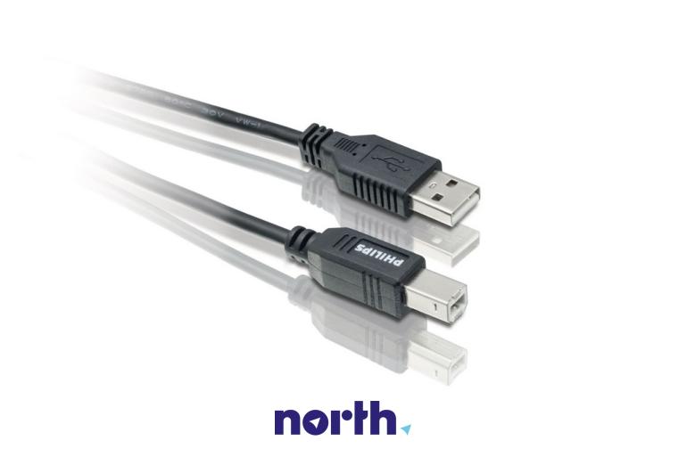 Kabel USB A 2.0 - USB B 2.0 1.8m,1