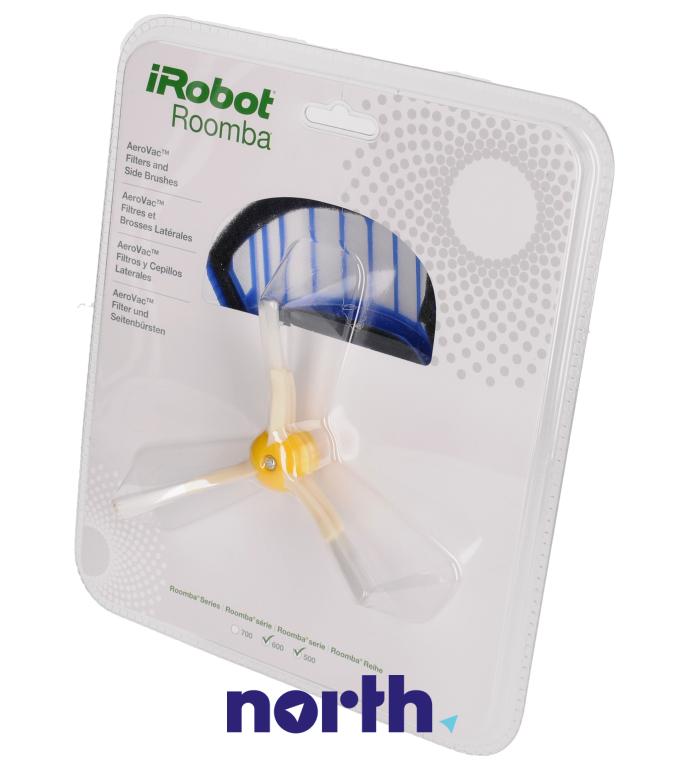 Zestaw szczotek bocznych + filtr do robota odkurzającego iRobot 4359690,1