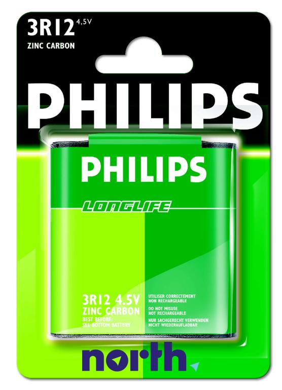 Bateria cynkowa 3R12 3R12L1B10 PHILIPS,0