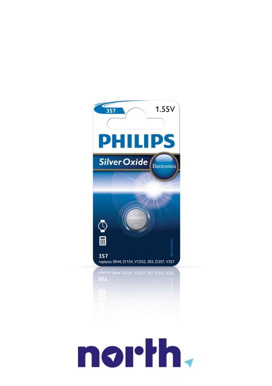 Bateria srebrowa V13GS Philips (1szt.),0