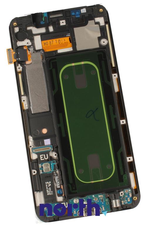 Wyświetlacz LCD w obudowie do smartfona Samsung Galaxy S6 Egde Plus GH9717819D,1