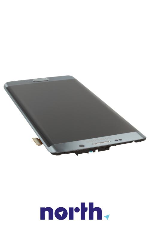 Wyświetlacz LCD w obudowie do smartfona Samsung Galaxy S6 Egde Plus GH9717819D,2