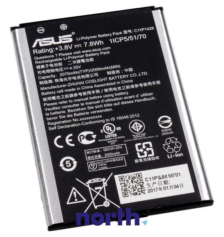 Bateria do smartfona Asus 0B20001480100,0