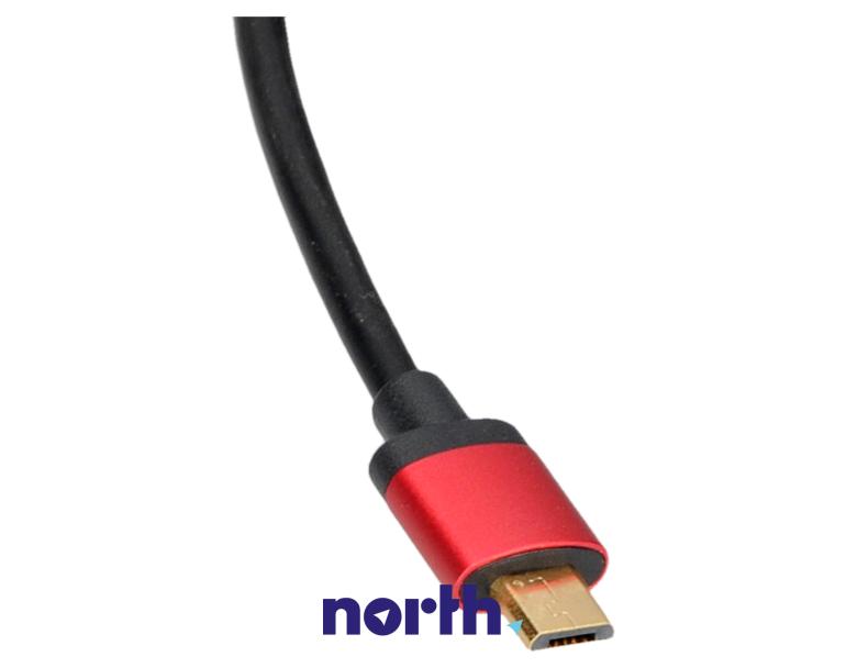 Kabel USB A 2.0 - USB A 2.0 micro 1m COM,2