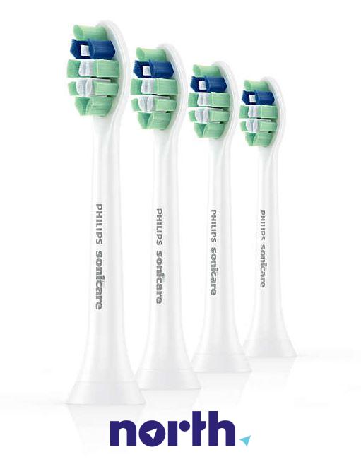 Końcówki Sonicare (4szt.) ProResults/Plaque defense do szczoteczki do zębów HX902407,0