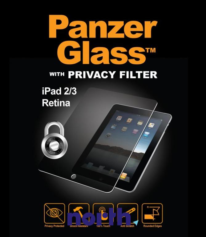 Szkło hartowane Panzer Glass wyświetlacza do tabletu Apple iPad P1060,0