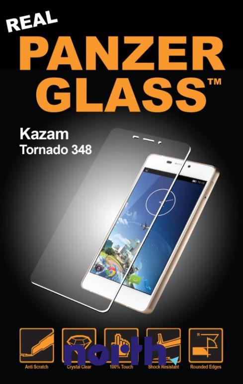 Szkło hartowane Panzer Glass na wyświetlacz do smartfona Kazam Tornado 348 2200,0