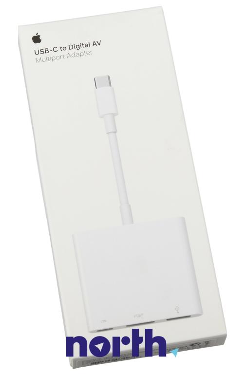 Adapter USB C 3.1 wtyk / USB C 3.1 gniazdo-HDMI gniazdo-USB A 3.0 gniazdo 10cm,0
