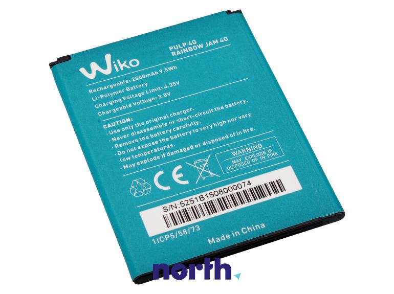 Bateria do smartfona Wiko P104T19001000,1