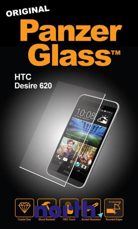 Szkło hartowane Panzer Glass na wyświetlacz do smartfona HTC Desire 620 1077,0
