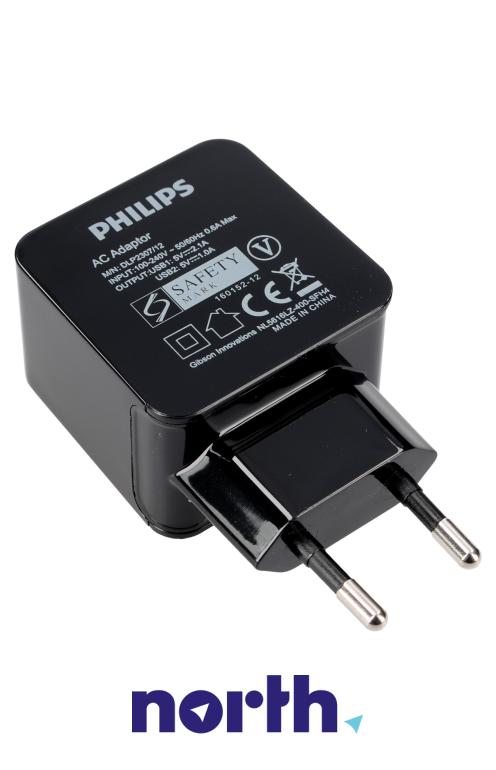 Ładowarka sieciowa z 2 gniazdami USB do smartfona Philips DLP2307/12 DLP230712,2