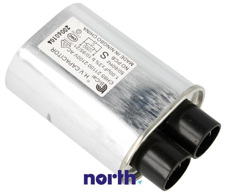 Kondensator 1uF 2100V  do mikrofalówki CH85-21100 Amica,1