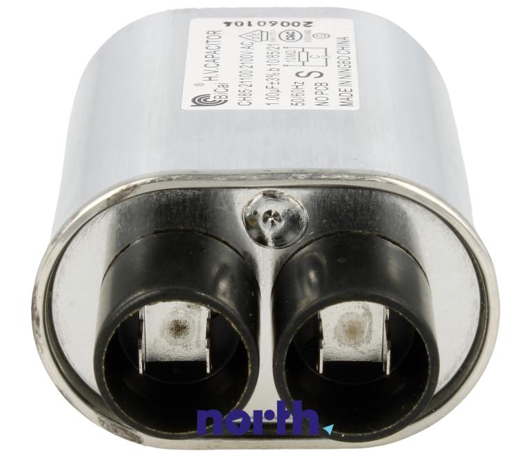 Kondensator 1uF 2100V  do mikrofalówki Amica CH85-21100 1034278,3