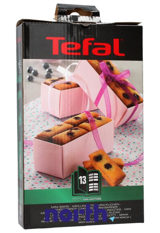 Płyta grzejna z gładkimi foremkami do opiekacza Tefal Snack Collection XA801312,1