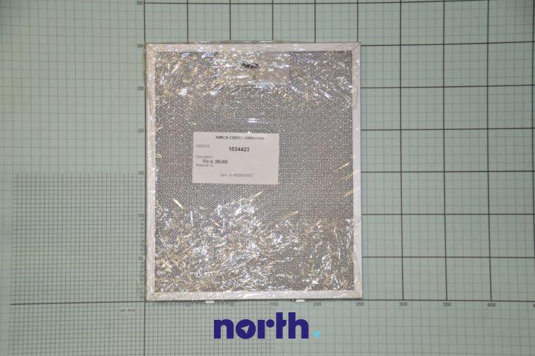 Filtr przeciwtłuszczowy metalowy (aluminiowy) do okapu Amica 1034423,0