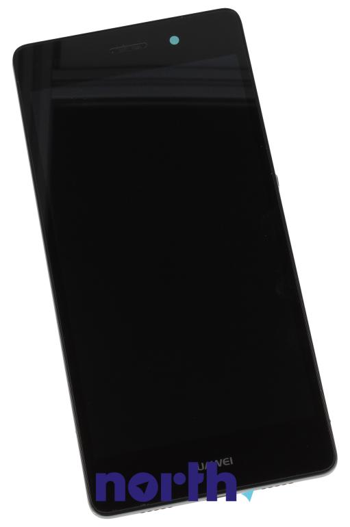 Wyświetlacz LCD w obudowie do smartfona Huawei P8 Lite 02350KCC,0