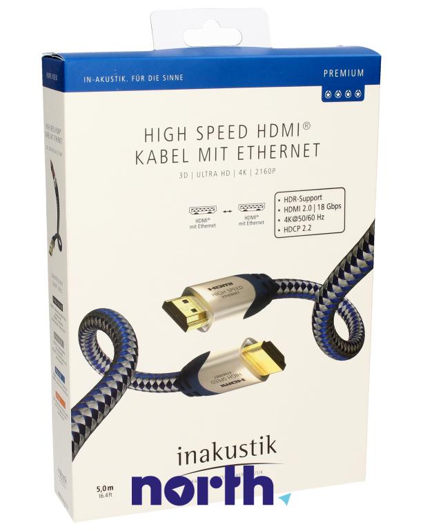 Kabel HDMI 4K Premium 5m,0