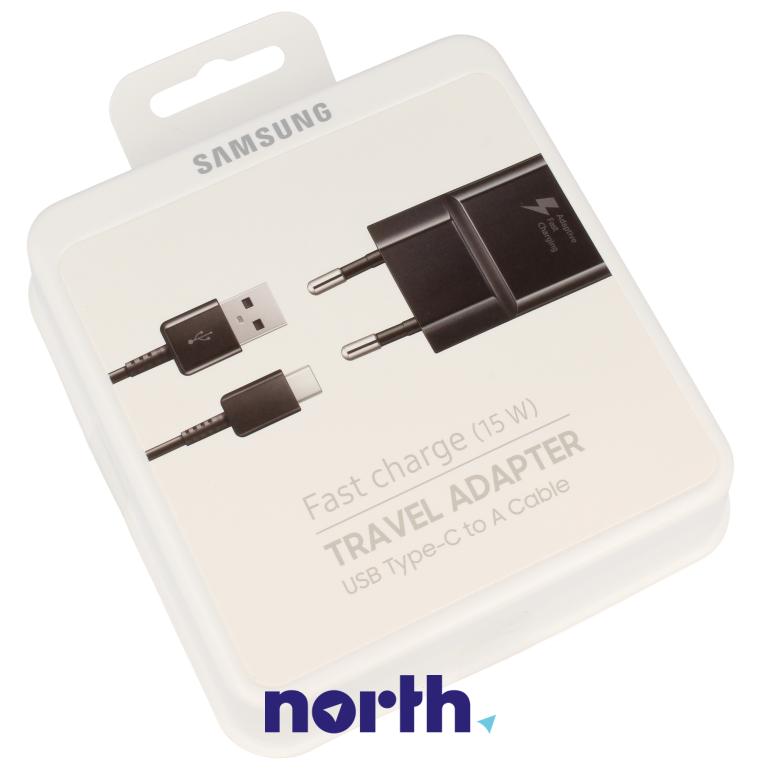 Ładowarka sieciowa USB z kablem do smartfona Samsung EP-TA20E EPTA20EBECGWW,0
