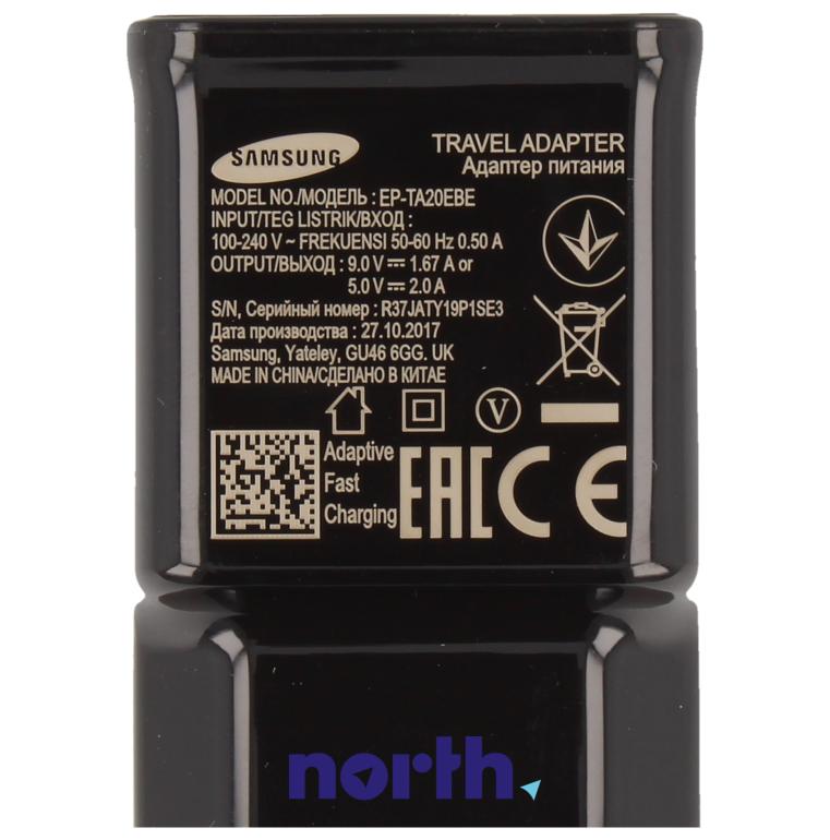 Ładowarka sieciowa USB z kablem do smartfona Samsung EP-TA20E EPTA20EBECGWW,4