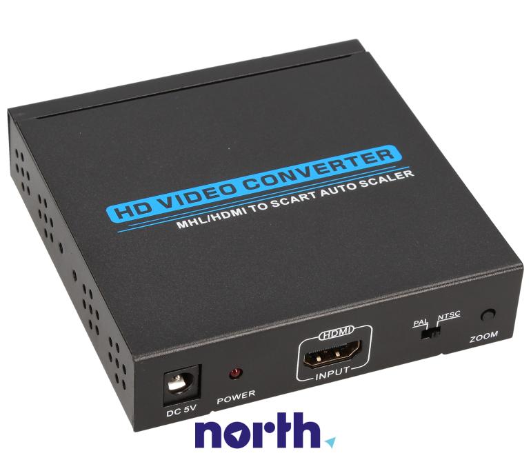 Konwerter HDMI - SCART,1