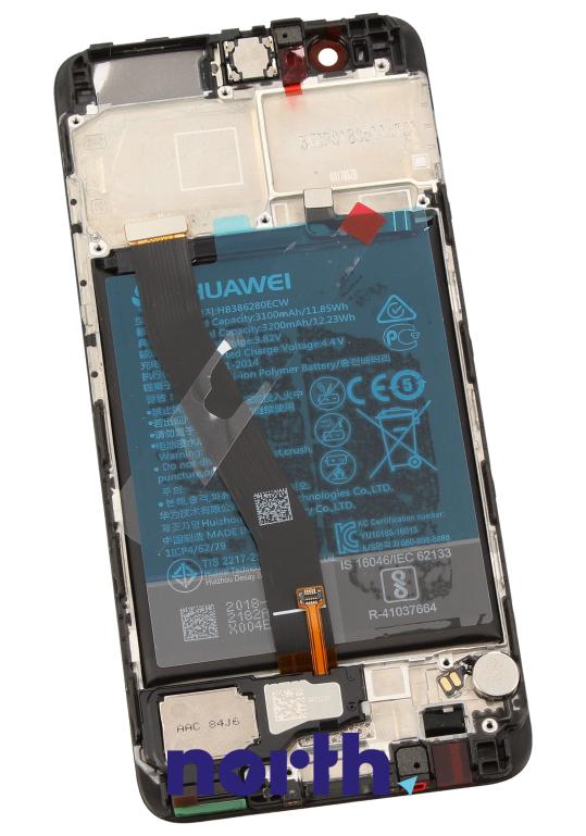 Wyświetlacz LCD z obudową i baterią do smartfona Huawei P10 02351DGP,1