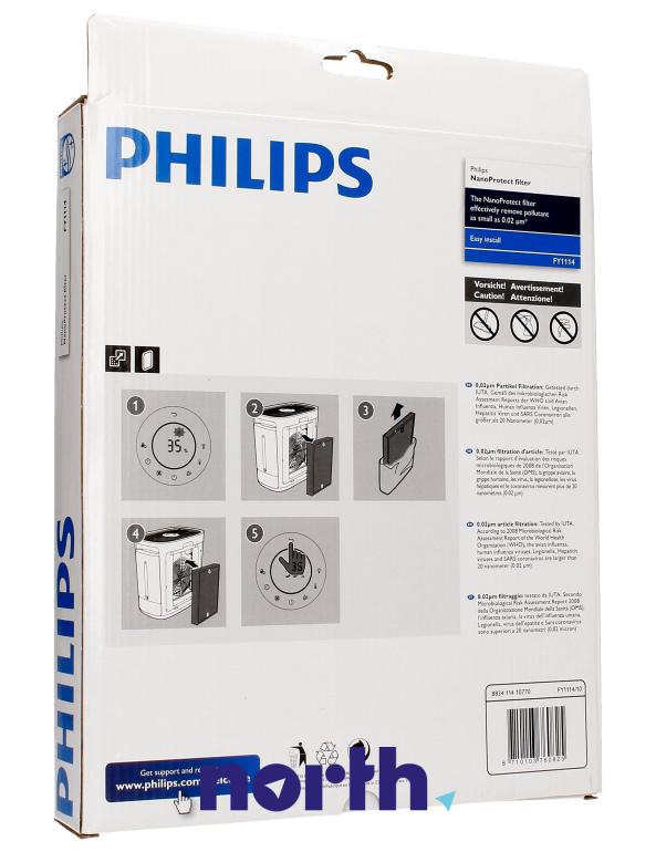 Filtr HEPA do nawilżacza powietrza Philips FY1114/10 424121081131,1
