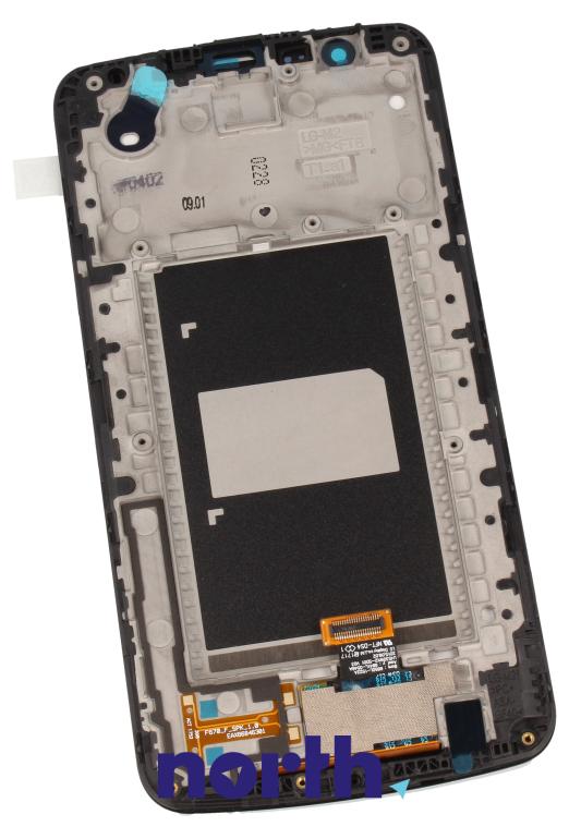 Wyświetlacz LCD w obudowie do smartfona LG K10 Dual K410 ACQ88868302,1