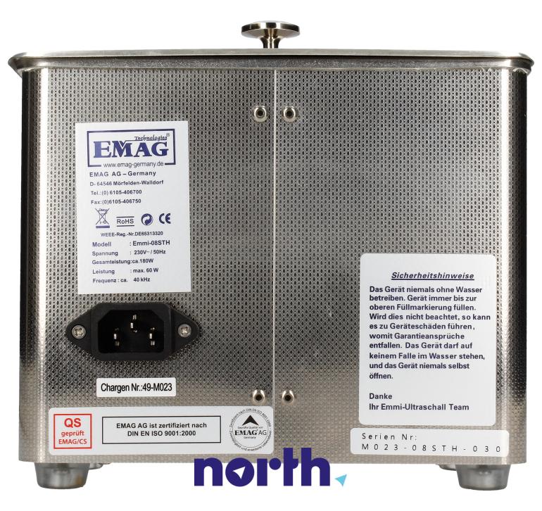 Myjka ultradźwiękowa EMAG 61033,2