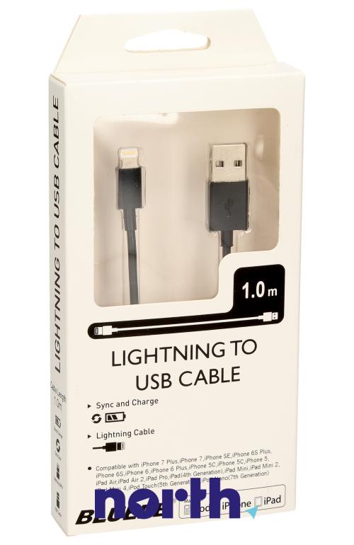 Kabel USB A  2.0 - Lightning 1m,0
