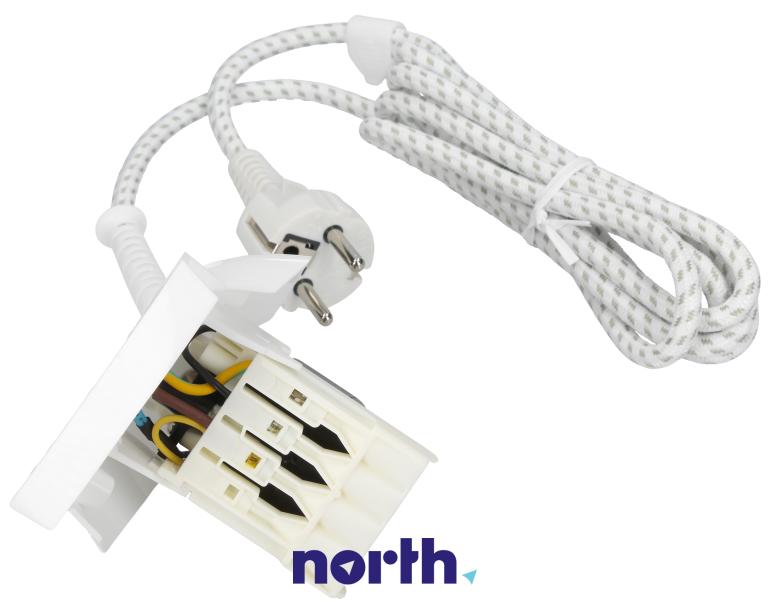 Kabel zasilający ze złączem wtykowym do żelazka Tefal CS00139465,0