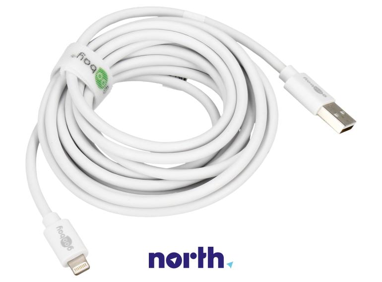 Kabel USB A  2.0 - Lightning 3m,0