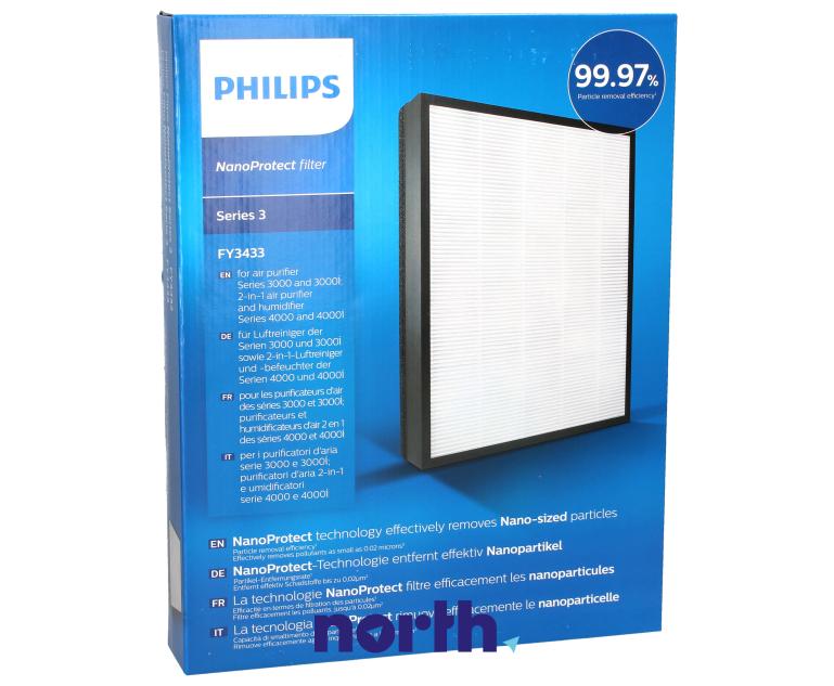 Filtr HEPA do oczyszczacza powietrza FY343310 Philips,0