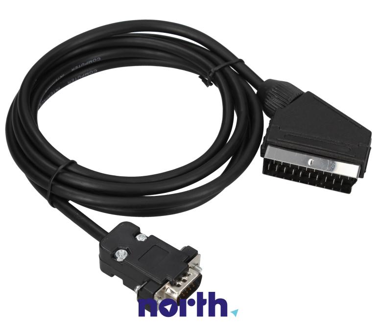 Kabel SCART - VGA 2m,0