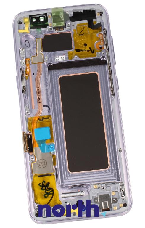 Wyświetlacz LCD w obudowie do smartfona Samsung Galaxy S8 SM-G950F GH9720457C,1