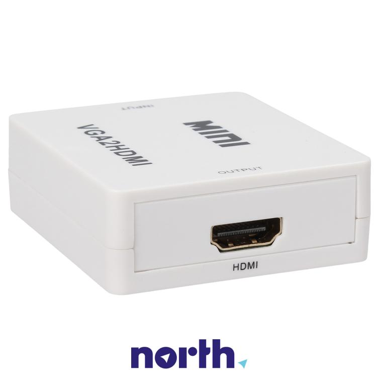 Konwerter VGA/CINCH na HDMI,2