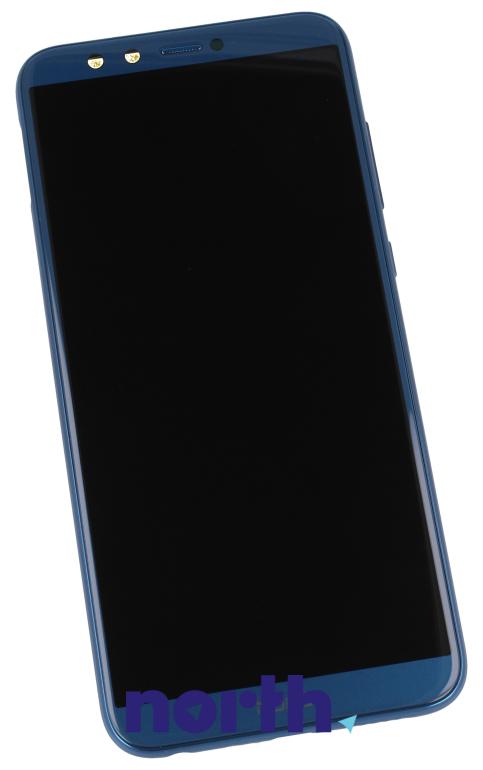 Wyświetlacz LCD z obudową i baterią do smartfona Huawei Honor 9 Lite LLD-L31 02351SNQ,0