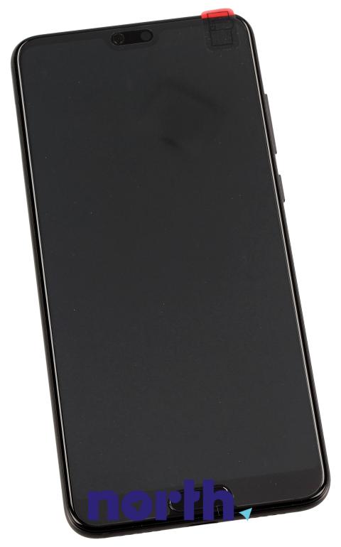 Wyświetlacz LCD z obudową i baterią do smartfona Huawei P20 Pro CLT-L29 02351WQK,0